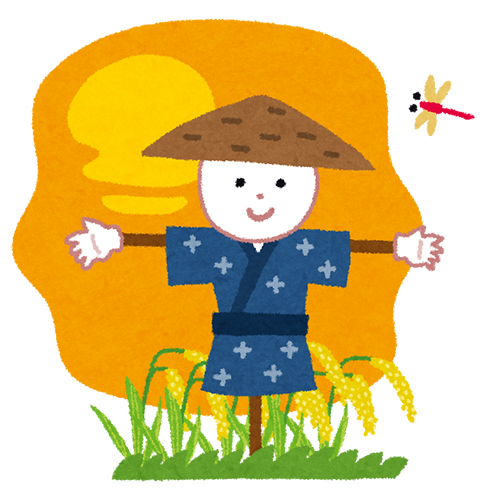 案山子イラスト