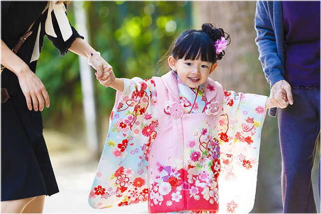 お参りと撮影が一度で済んでお子さんへの負担も軽めに